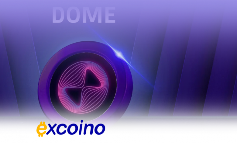 ارز اوردام با نام اختصاری DOME در اکسکوینو دیلیست شد