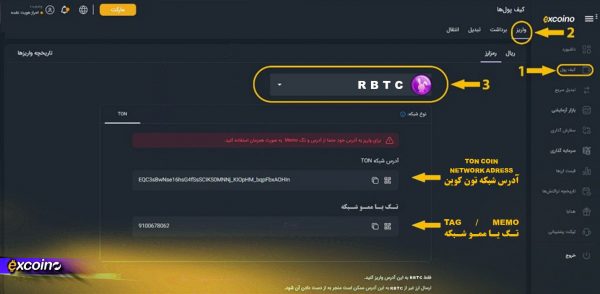 نقد کردن توکن راکی ربیت